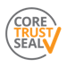 orange and gray CoreTrustSeal logo