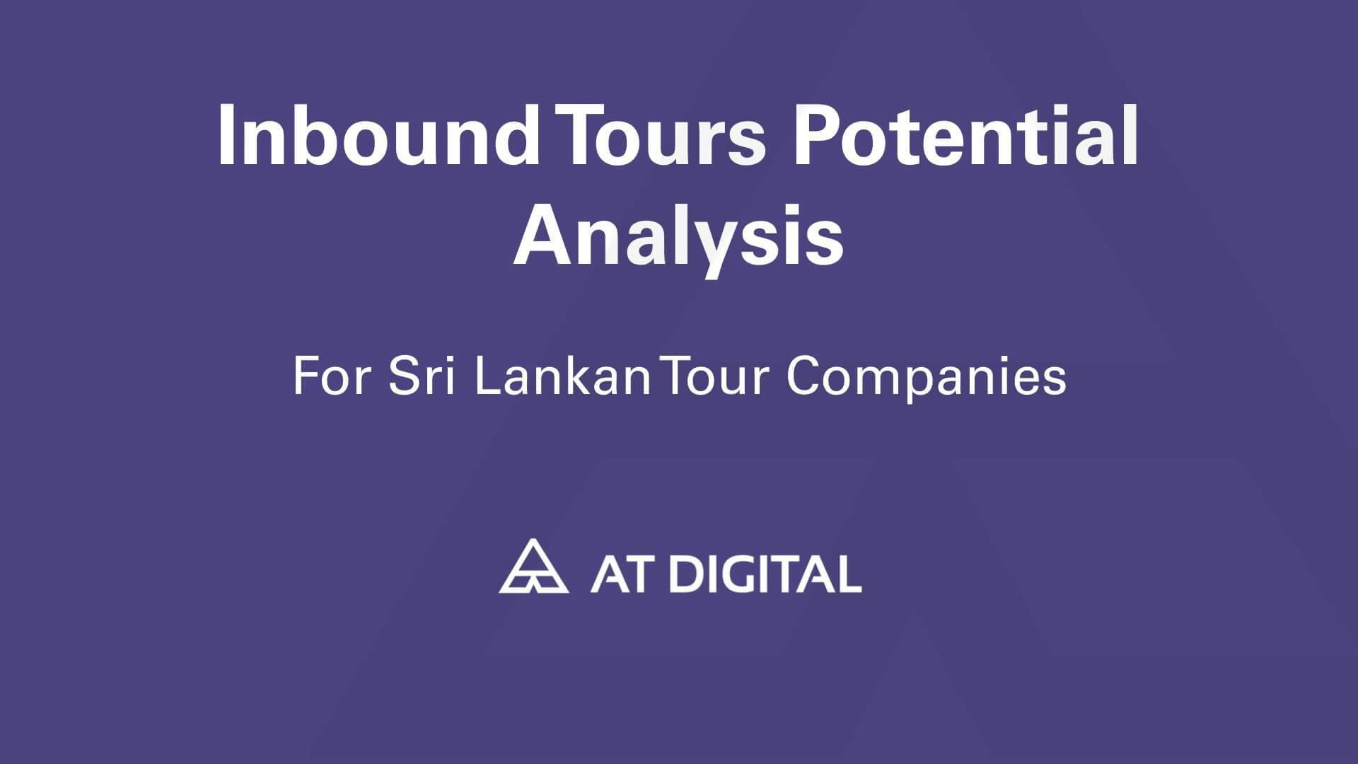 Inbound tours potential analysis