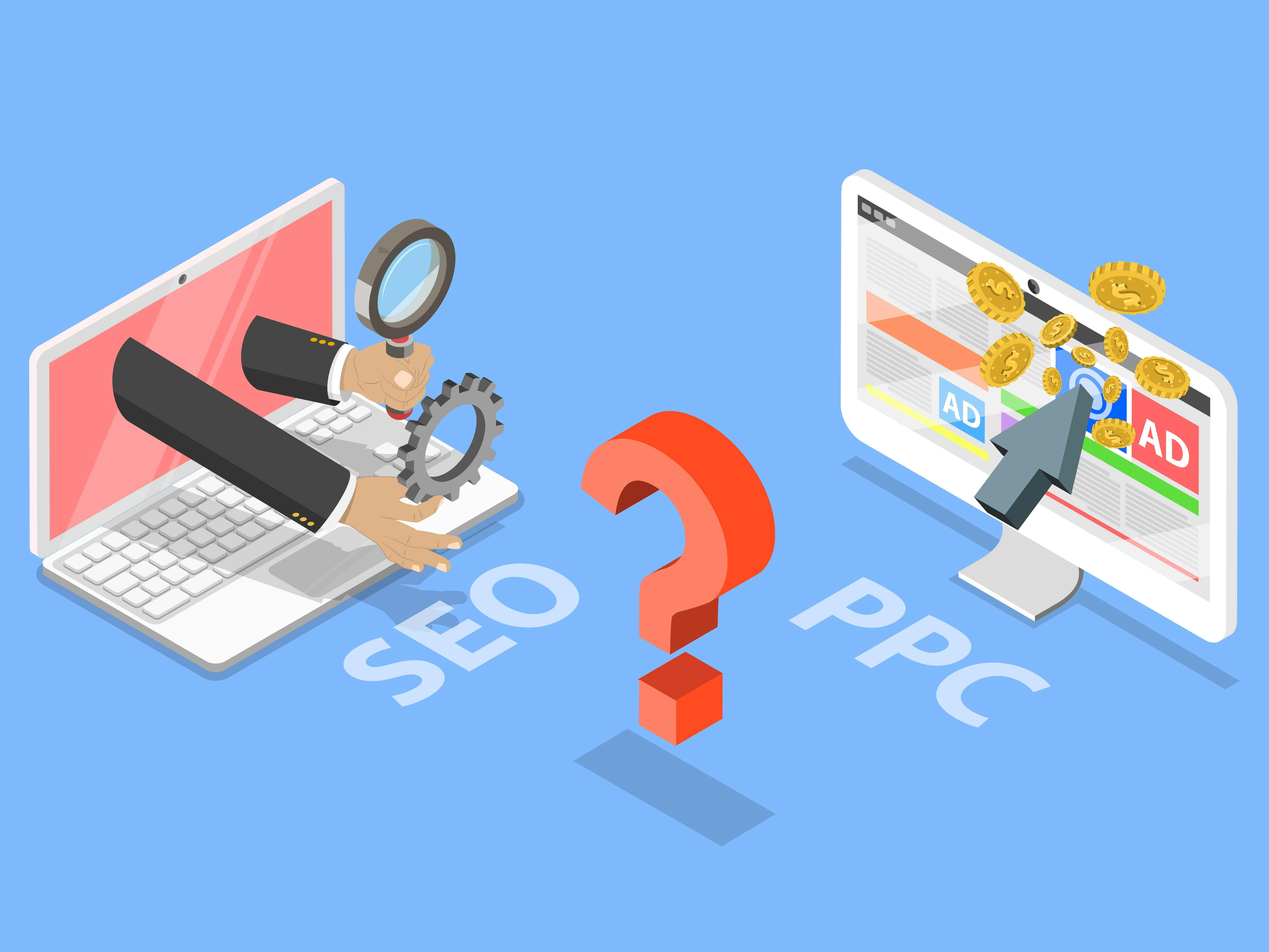 seo vs. ppc marketing strategies