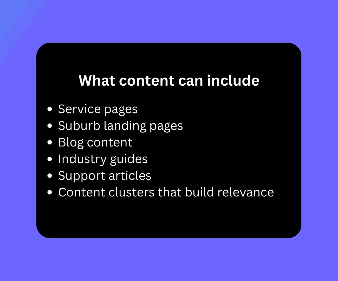 step 4 - content strategy