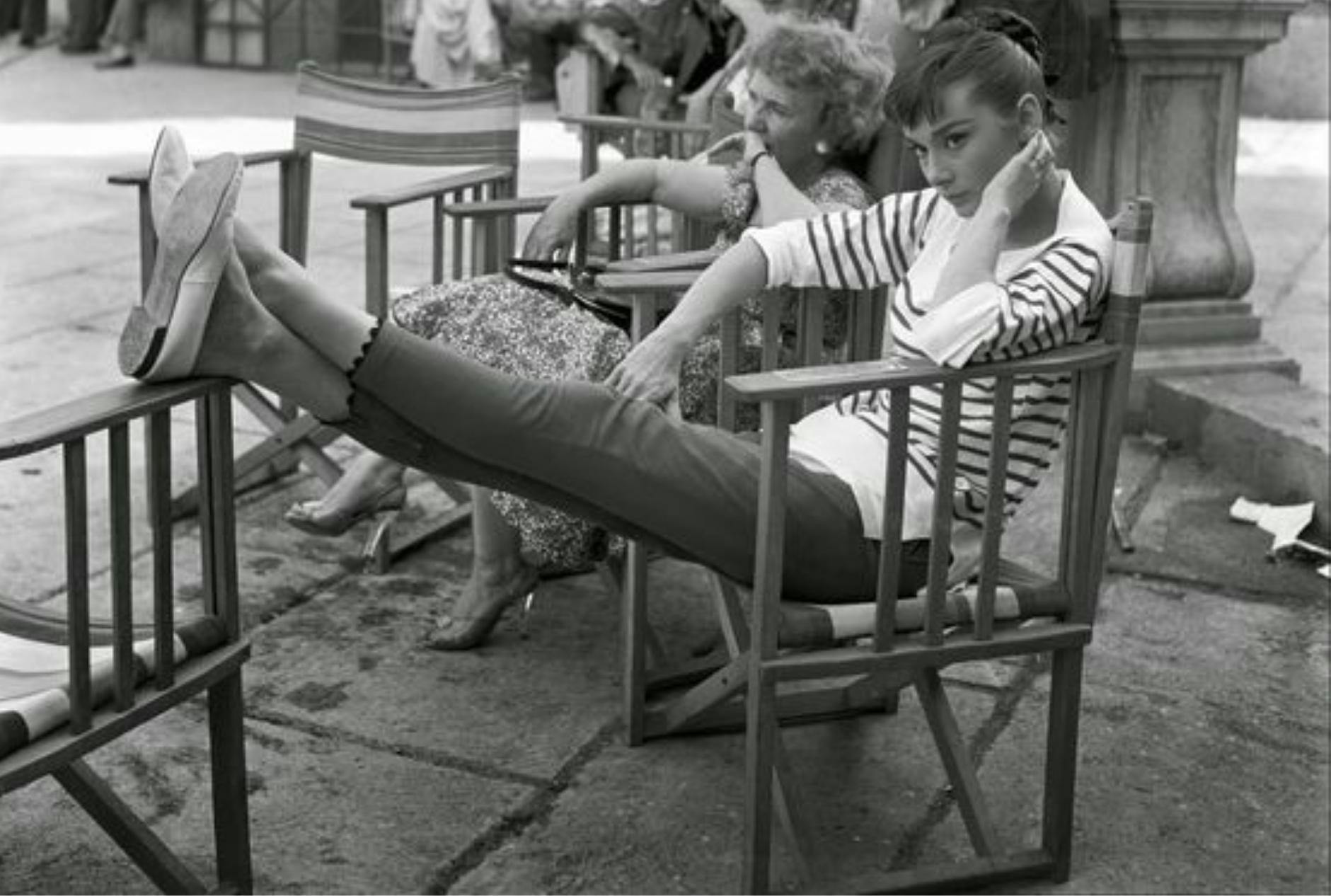 Résultats du sondage de la marinière Lula en lin photo de l'égérie Audrey Hepburn