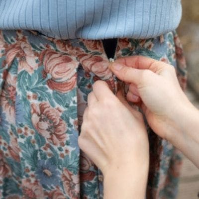 essayge jupe midi en tencel eco responsable