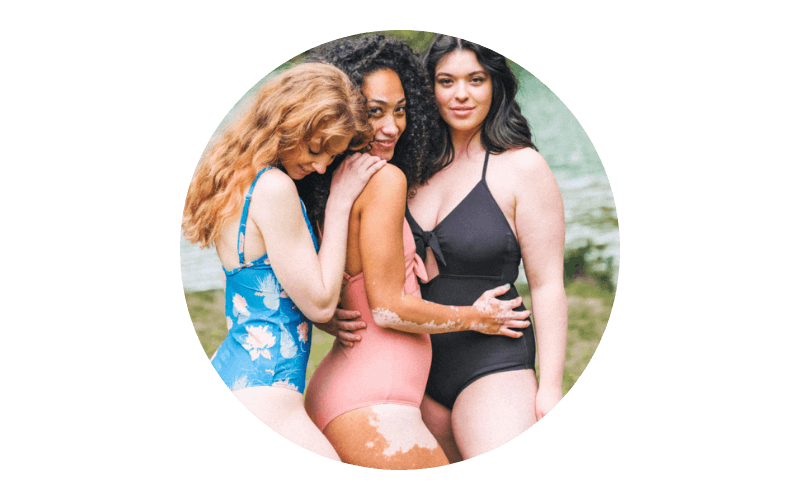 Maillot de Bain Nymphéa rond