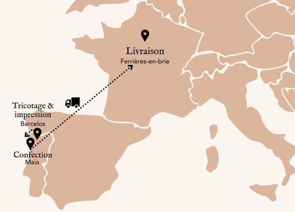 Carte fabrication marinière lin modele Lula