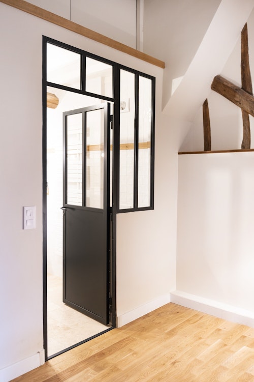 Verrière Salle de Bain Campagne photo 1
