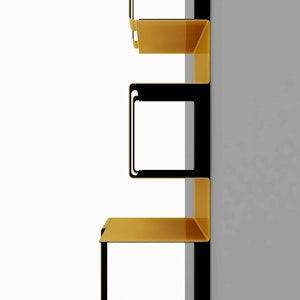 Bibliothèque en Acier detail 1