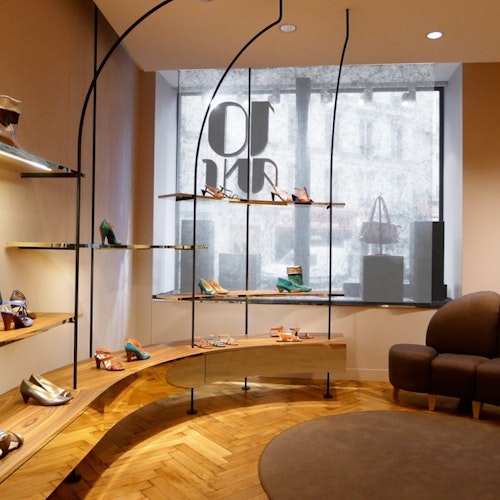 Agencement d'une boutique