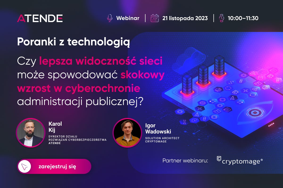 Zapraszamy do udziału w webinarze o technologii NDR