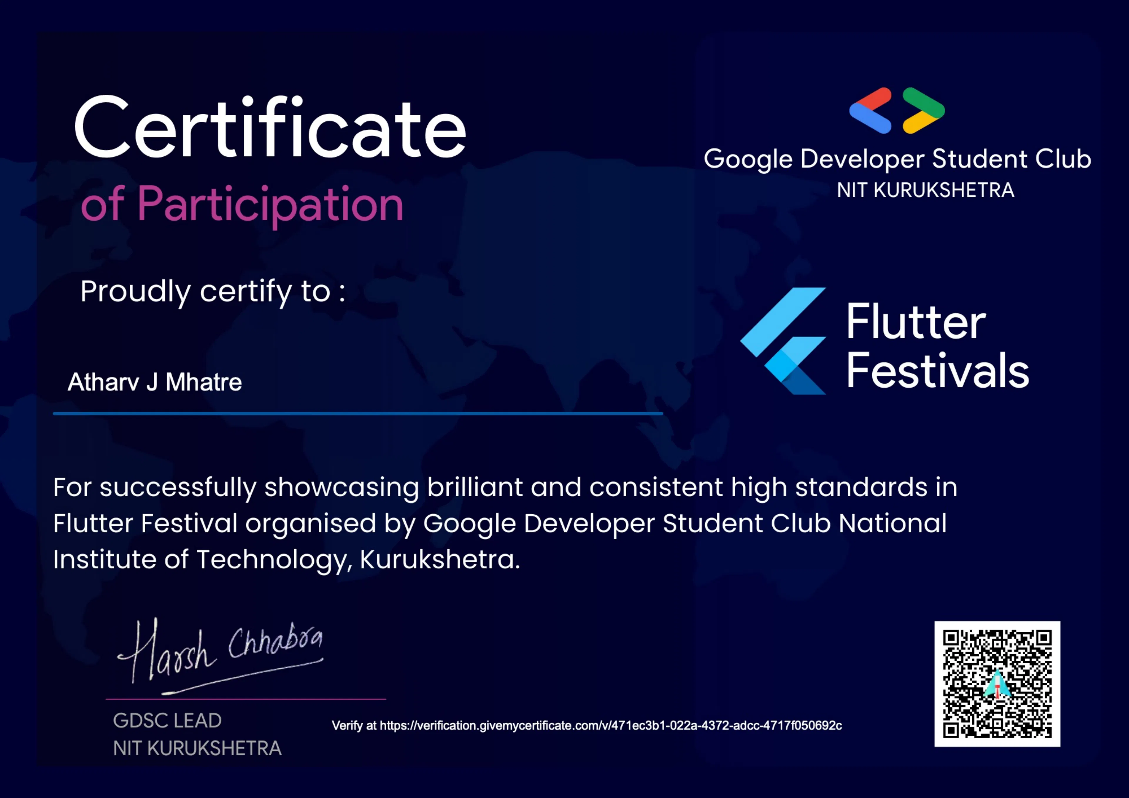certificate image