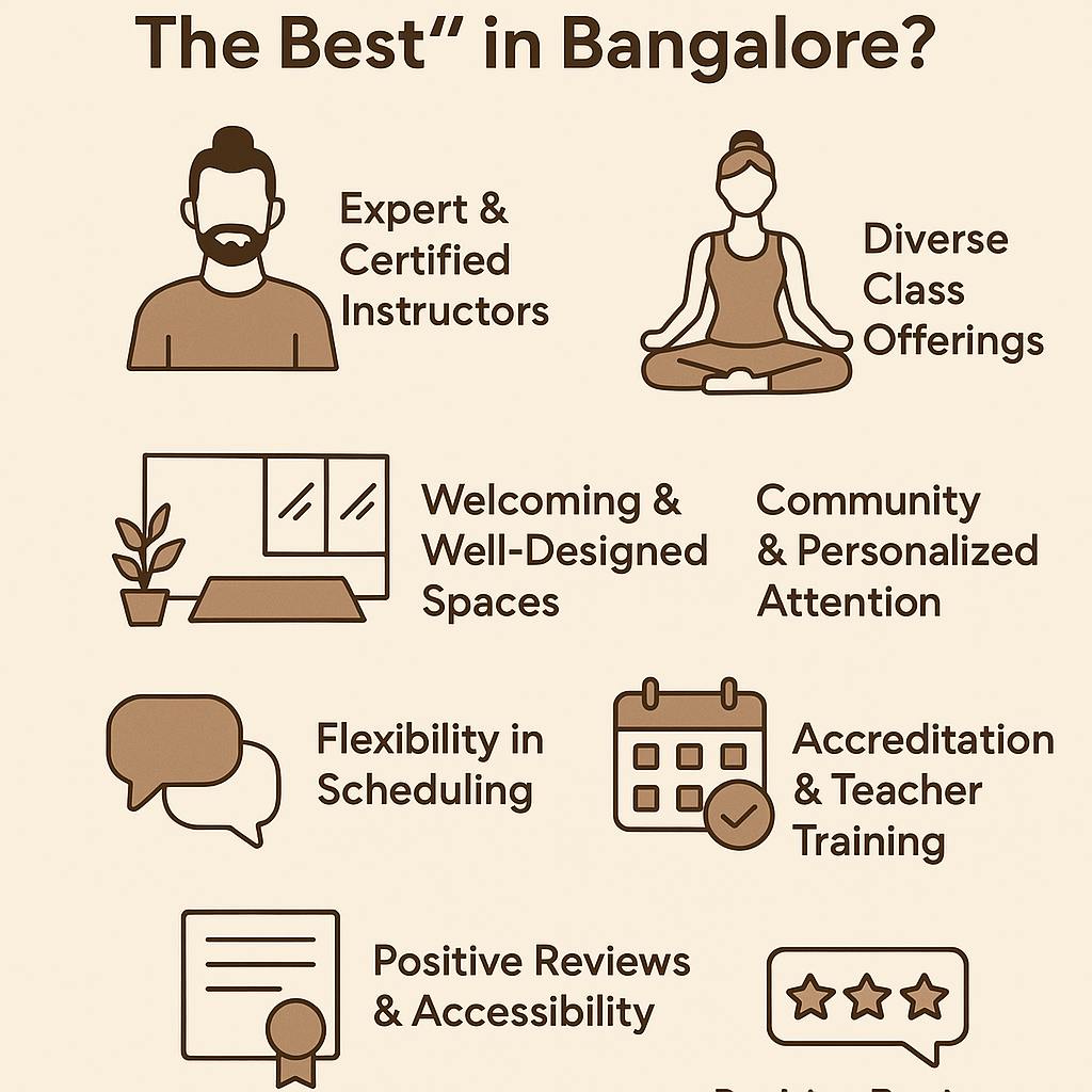 What Makes a Yoga Studio “The Best” in Bangalore?