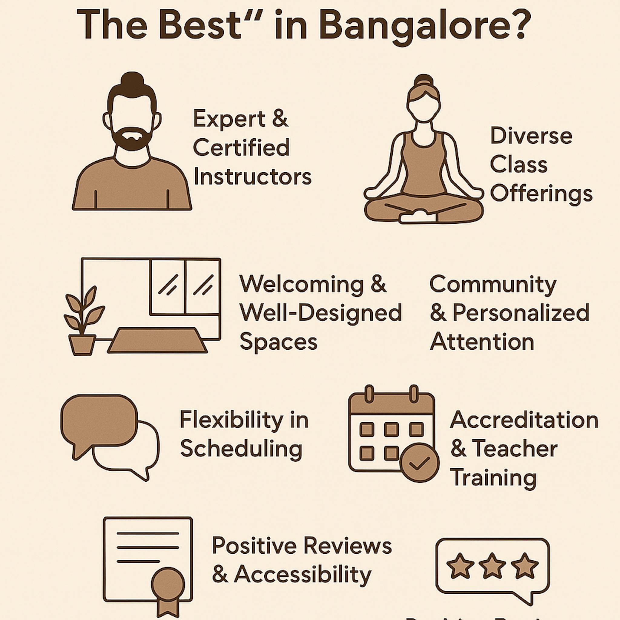 What Makes a Yoga Studio “The Best” in Bangalore?