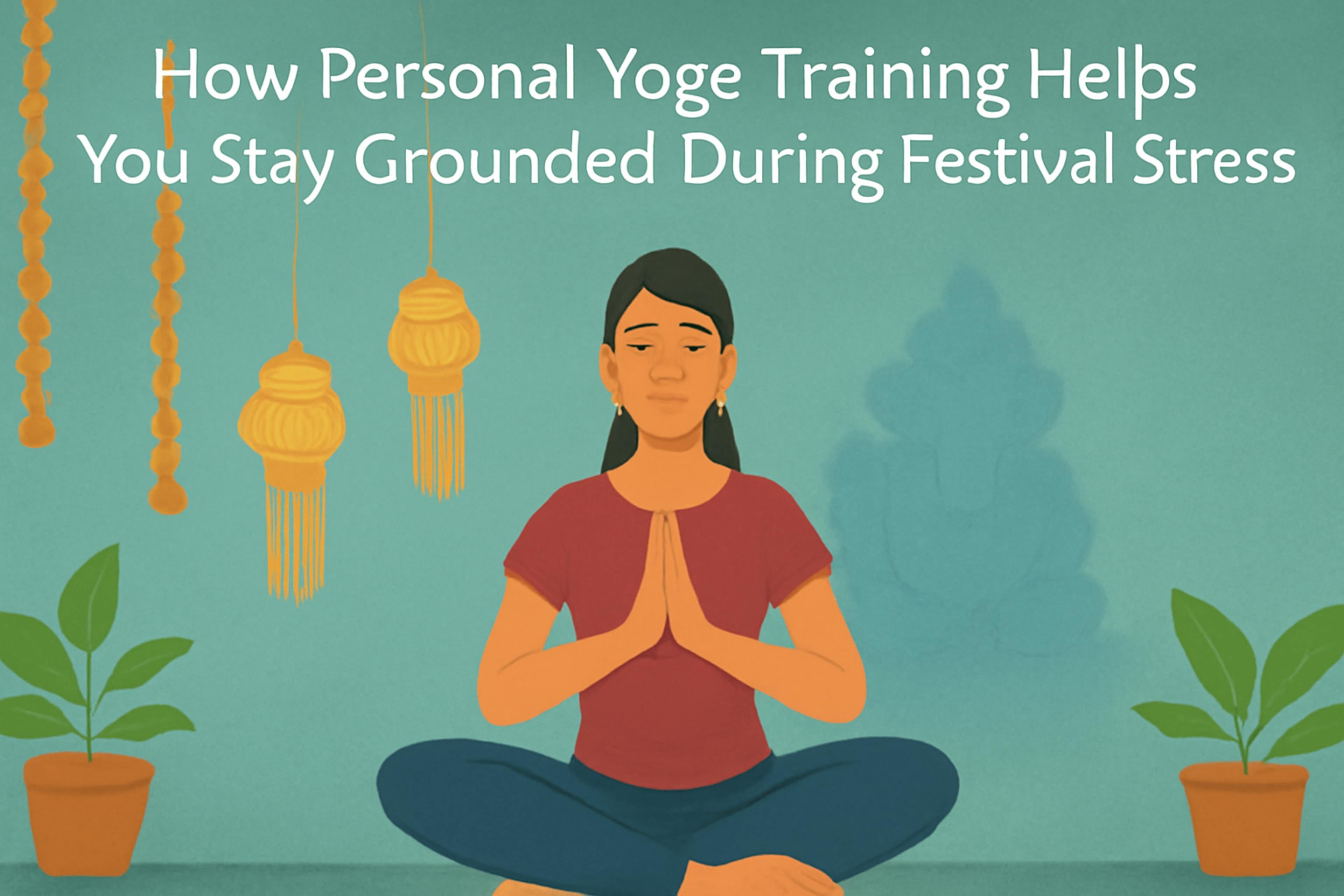 How Personal Yoga Training Helps You Stay Grounded During Festival Stress