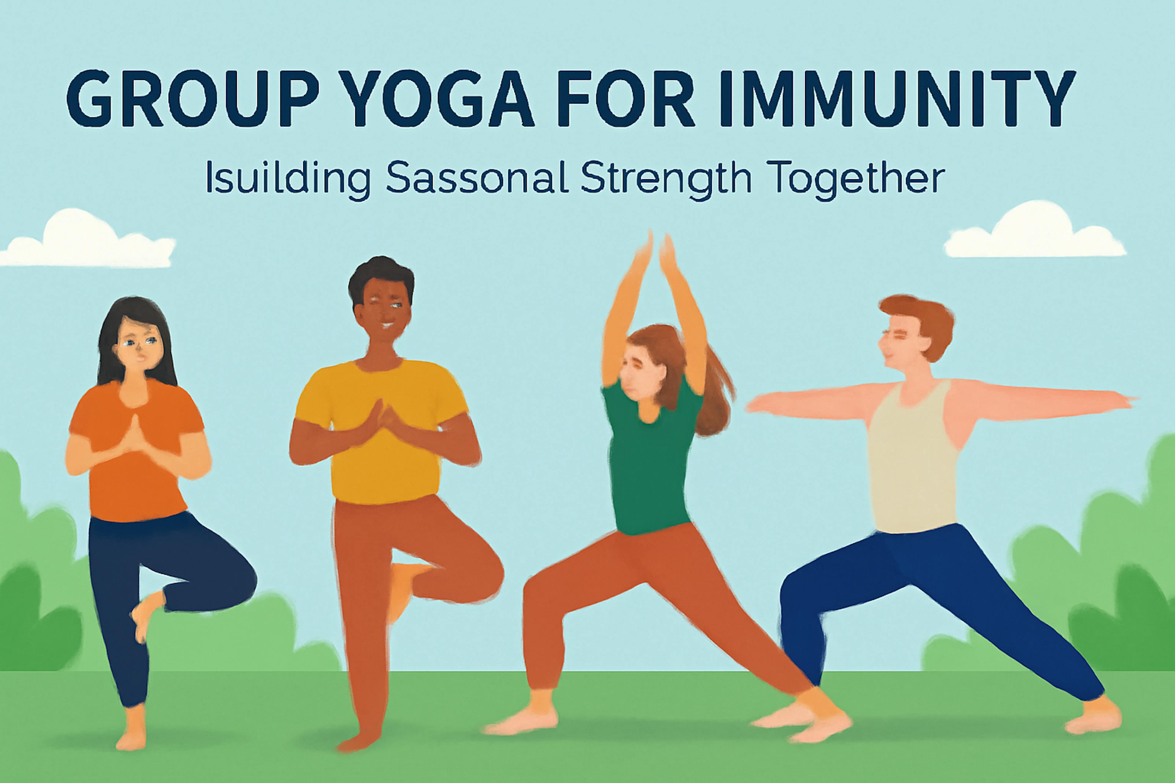 Group Yoga for Immunity: Building Seasonal Strength Together