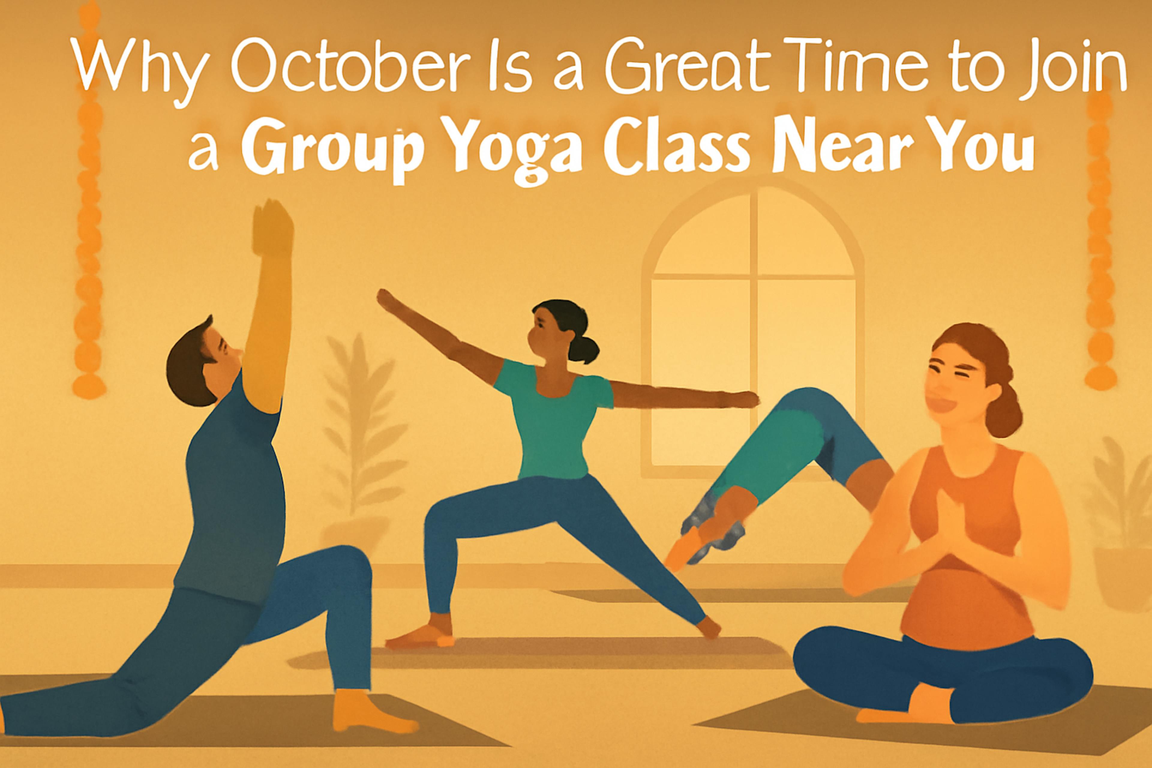 Why October Is a Great Time to Join a Group Yoga Class Near You