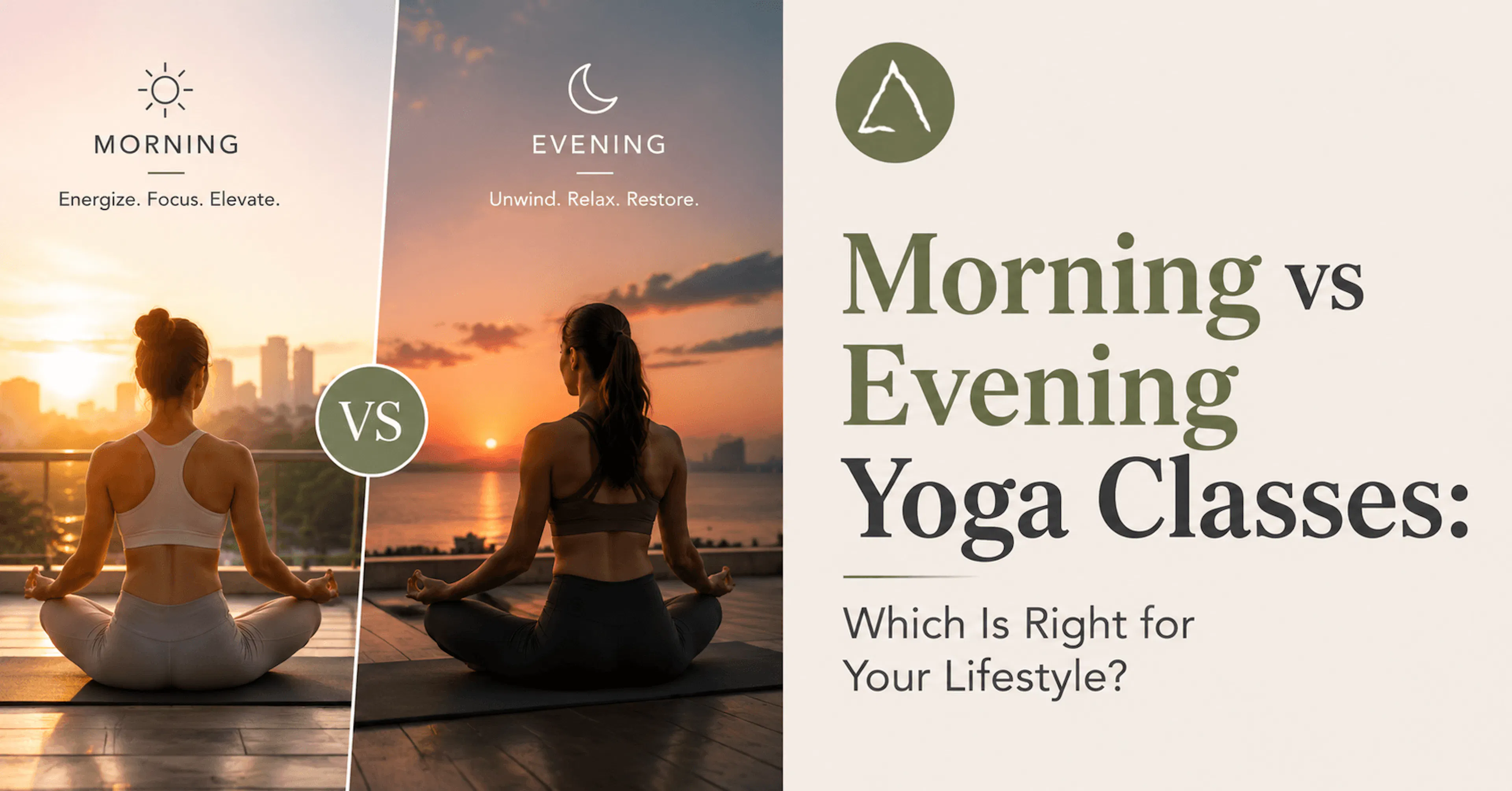 Morning vs evening yoga classes