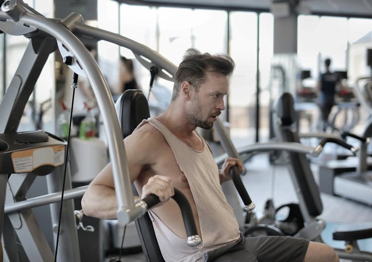 machine chest press chest exercises for men