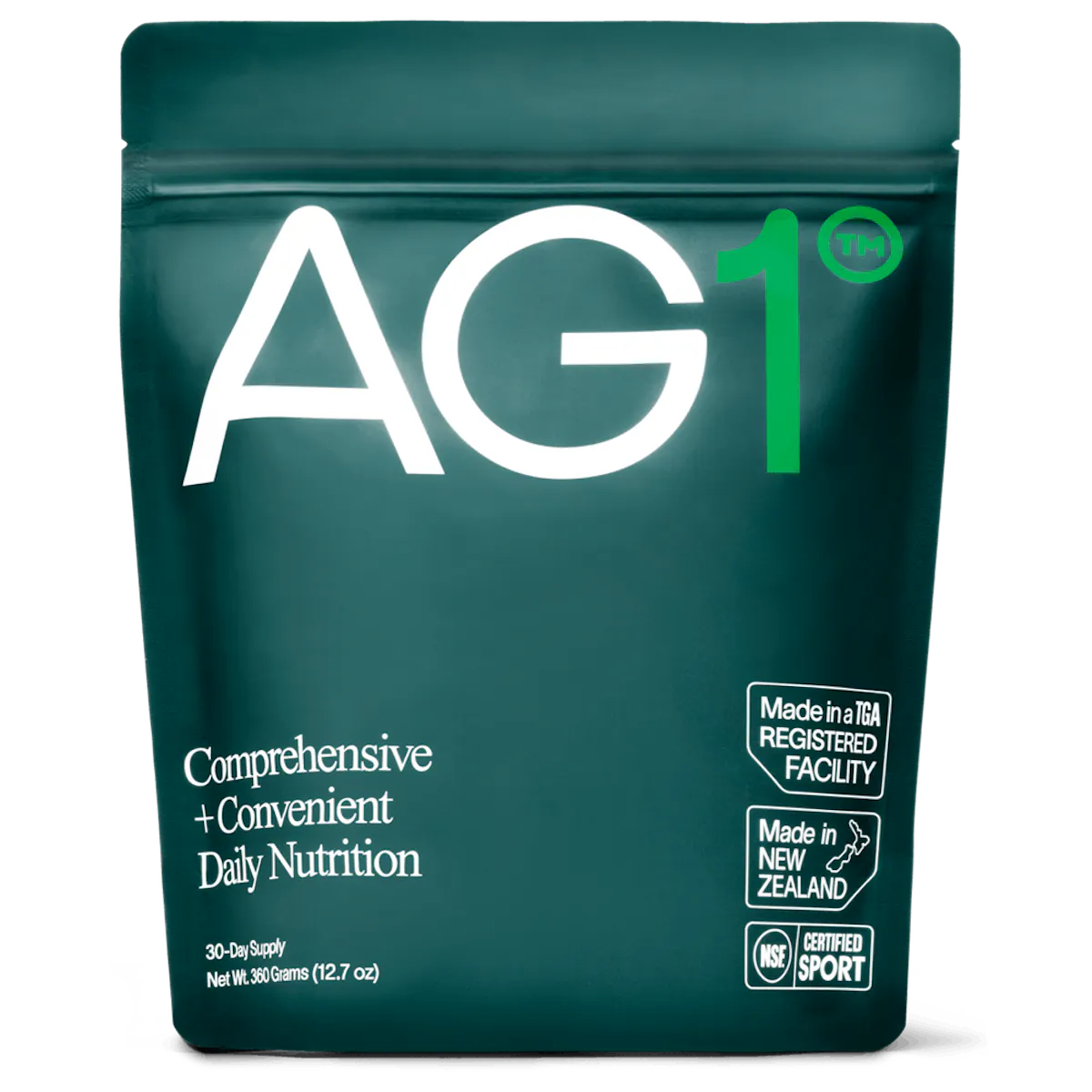 AG1 by Athletic Greens daily nutrition powder