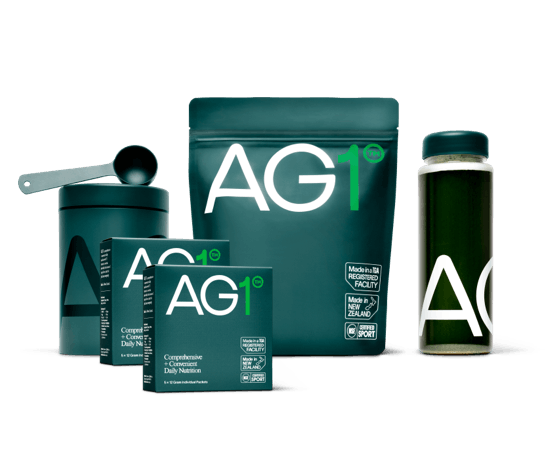 AG1 Athletic Greens Single Subscription and Travel Packs