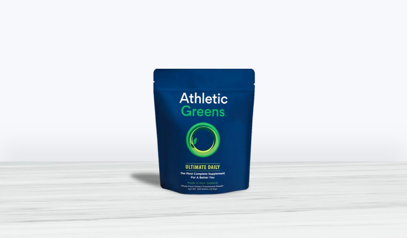 Single Athletic Green Pouch