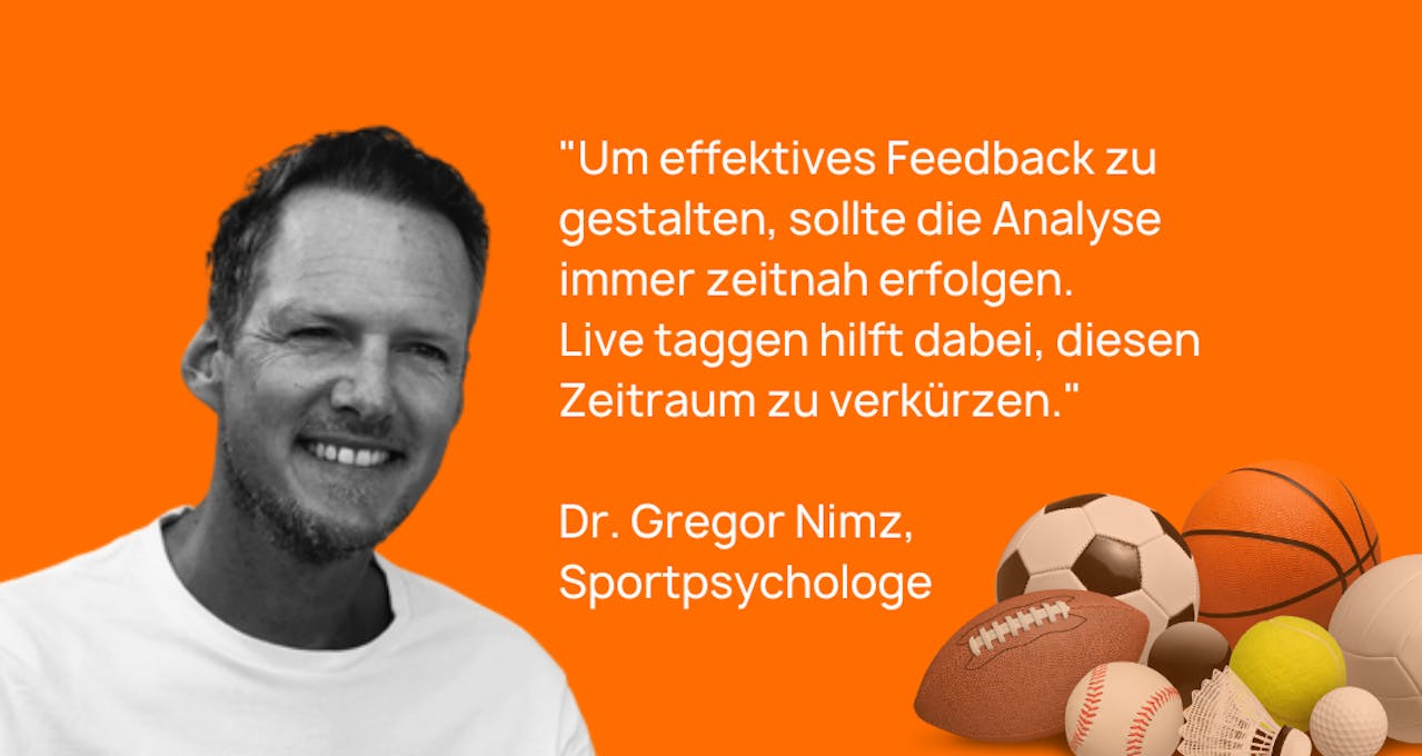 Dr. Gregor Nimz zum Thema Live-Tagging mit ATHLYZER