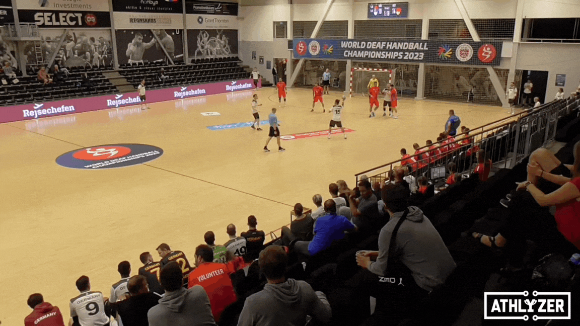 Deafboys Handball Videoanalyse mit ATHLYZER Software 