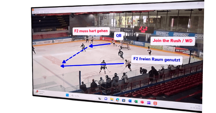 Eishockey Videoanalyse mit ATHLYZER