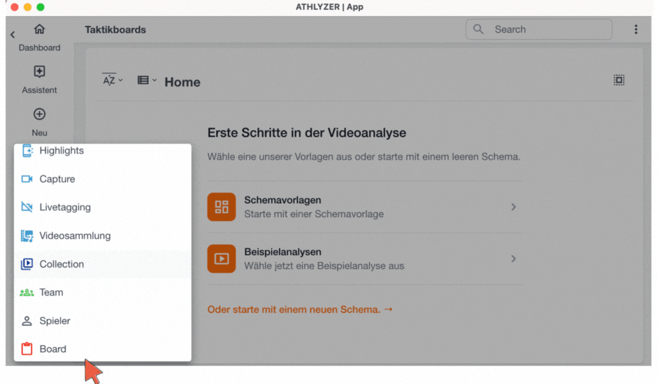 ATHLYZER digitale Taktiktafel/Board