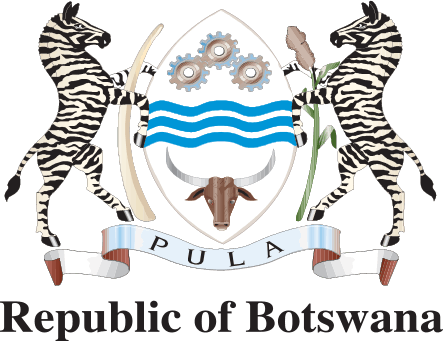 Botswana Code of Arms logo.