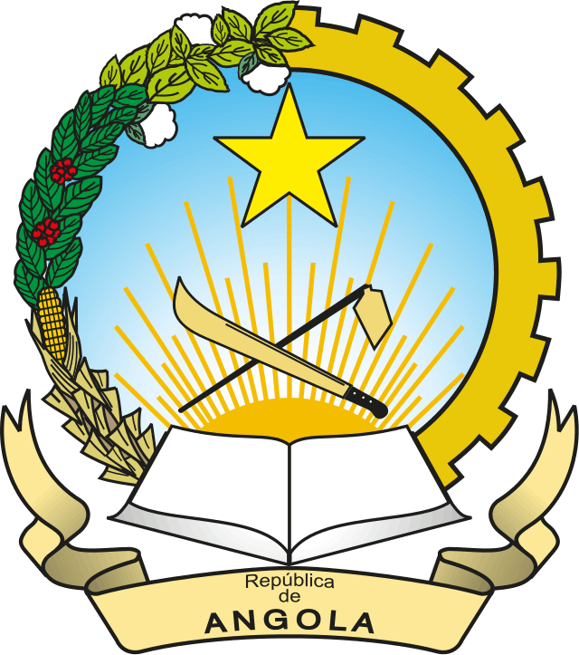 Republic of Angola emblem.