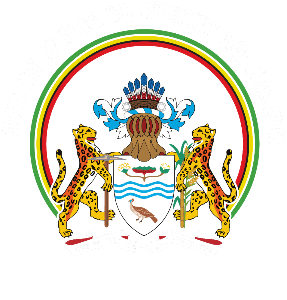 Guyana Ministry of Tourism logo.
