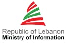 Republic of Lebanon, Ministry of Information logo.