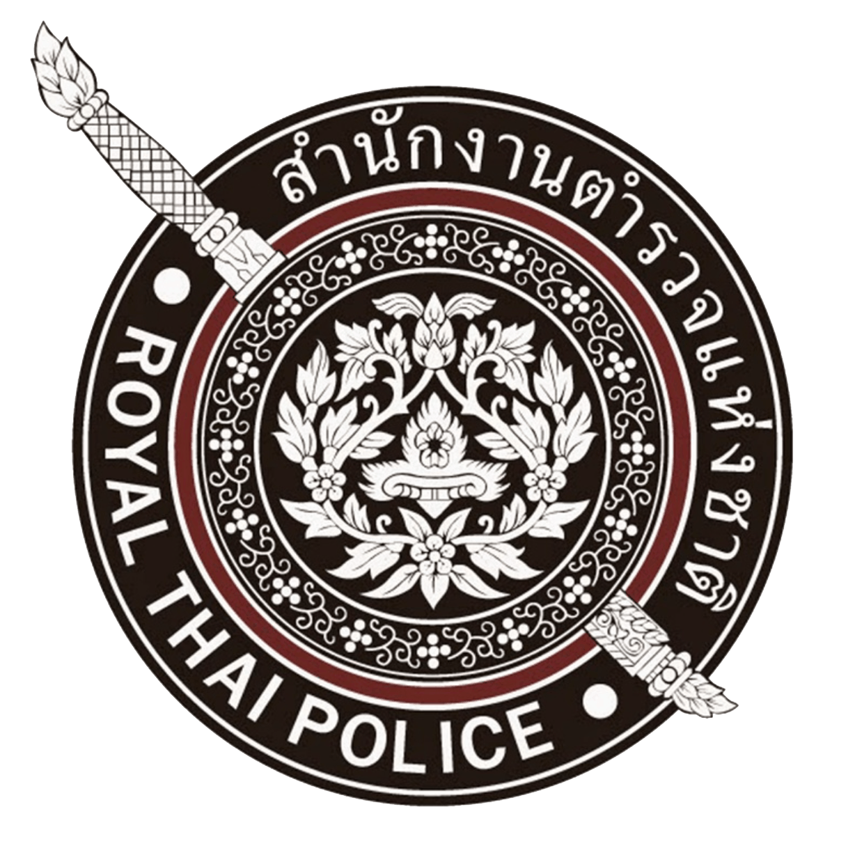 Royal Thai Police logo.