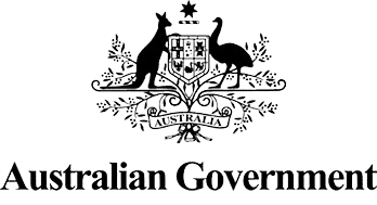 Australia government logo.