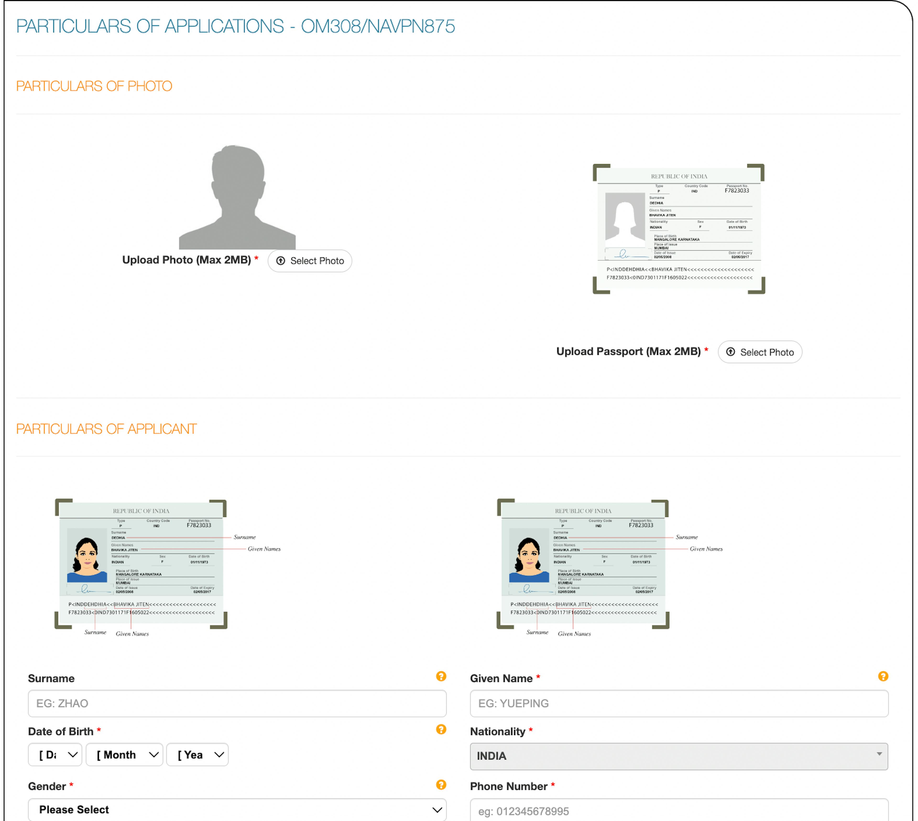 Application process for the Malaysai busness visa.