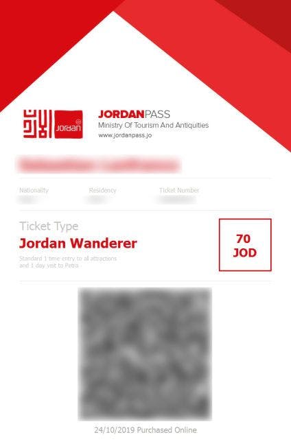 Example of a Jordan pass.