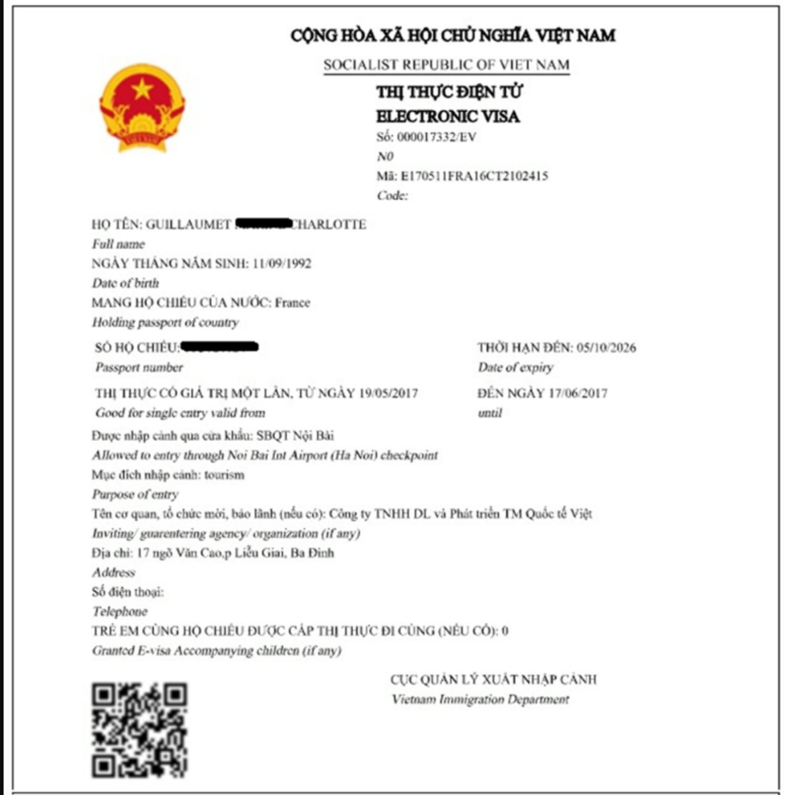 Vietnam Single Entry Visa for Tourists What You Should Know