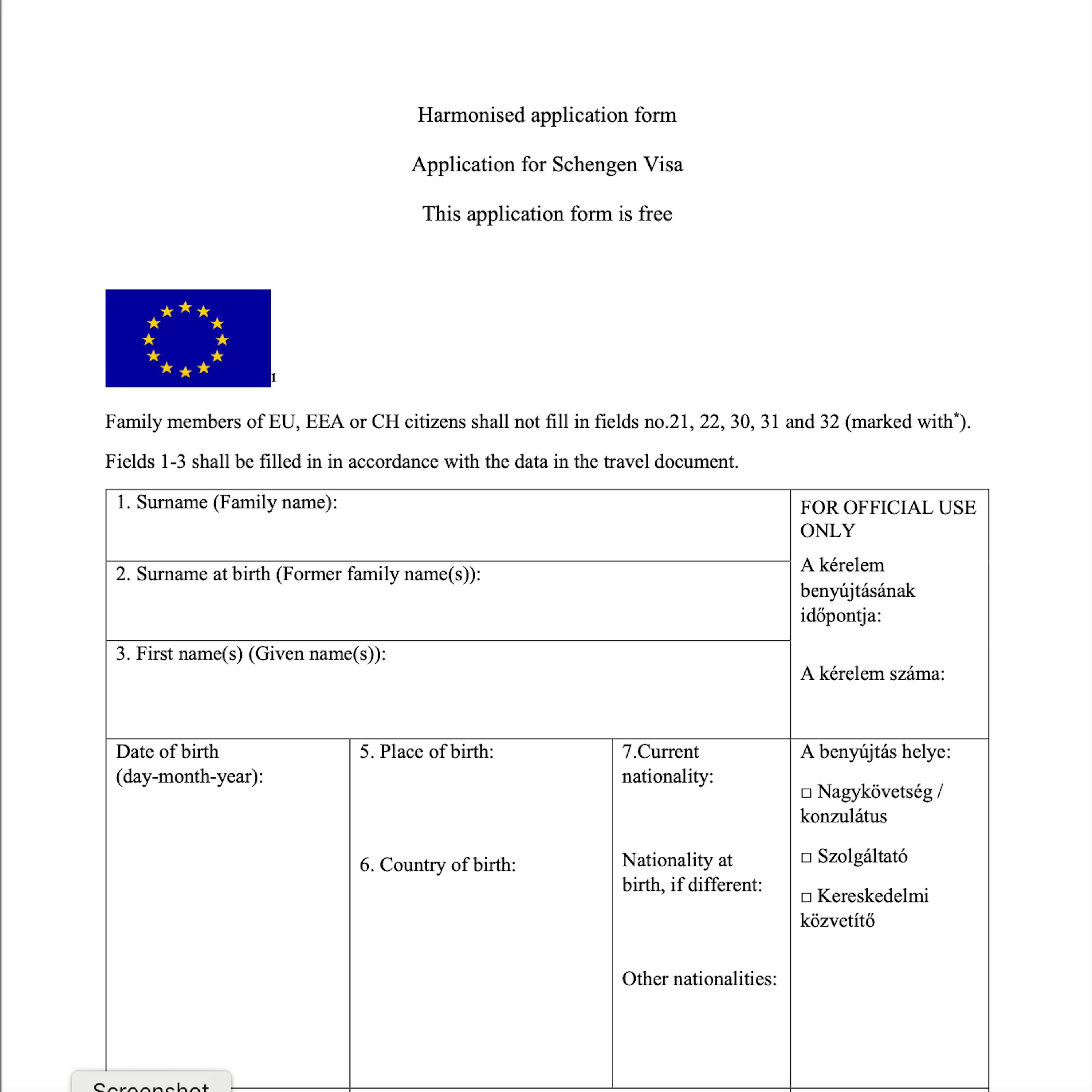 hungary tourist visa requirements for indian citizens