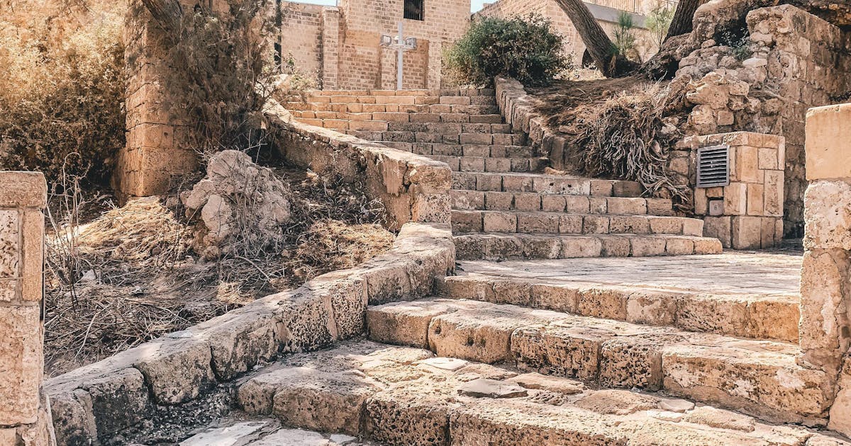 Ancient ruins that are in good condition can be found all over Israel