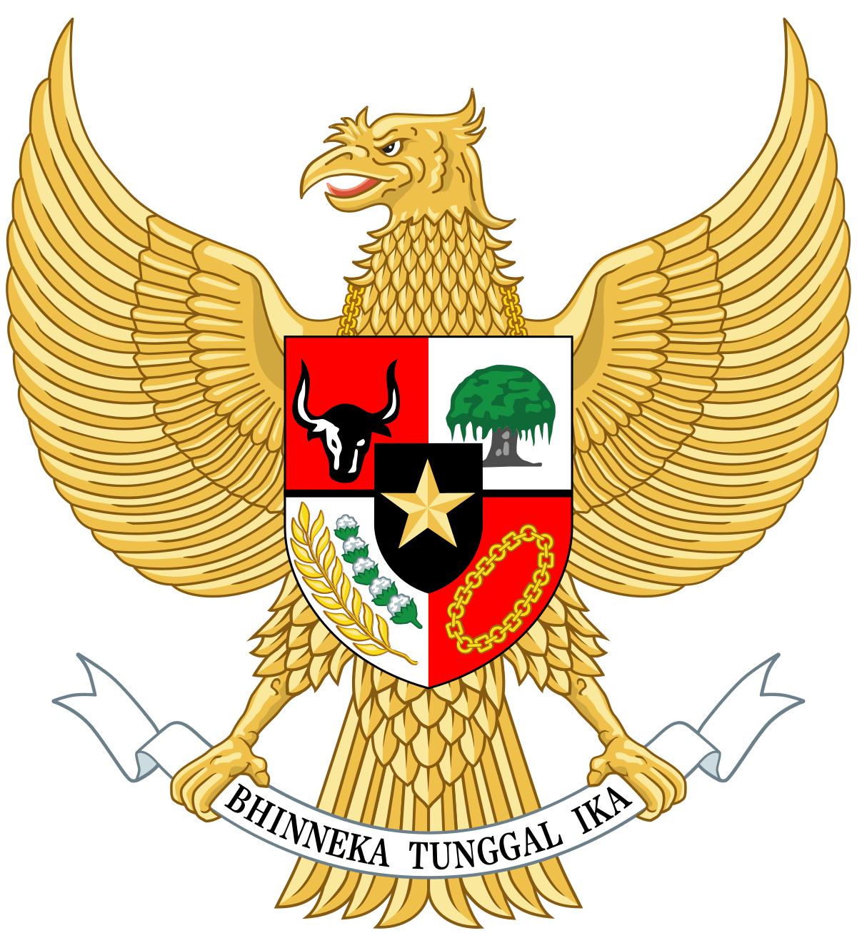 Indonesia coat of arms 