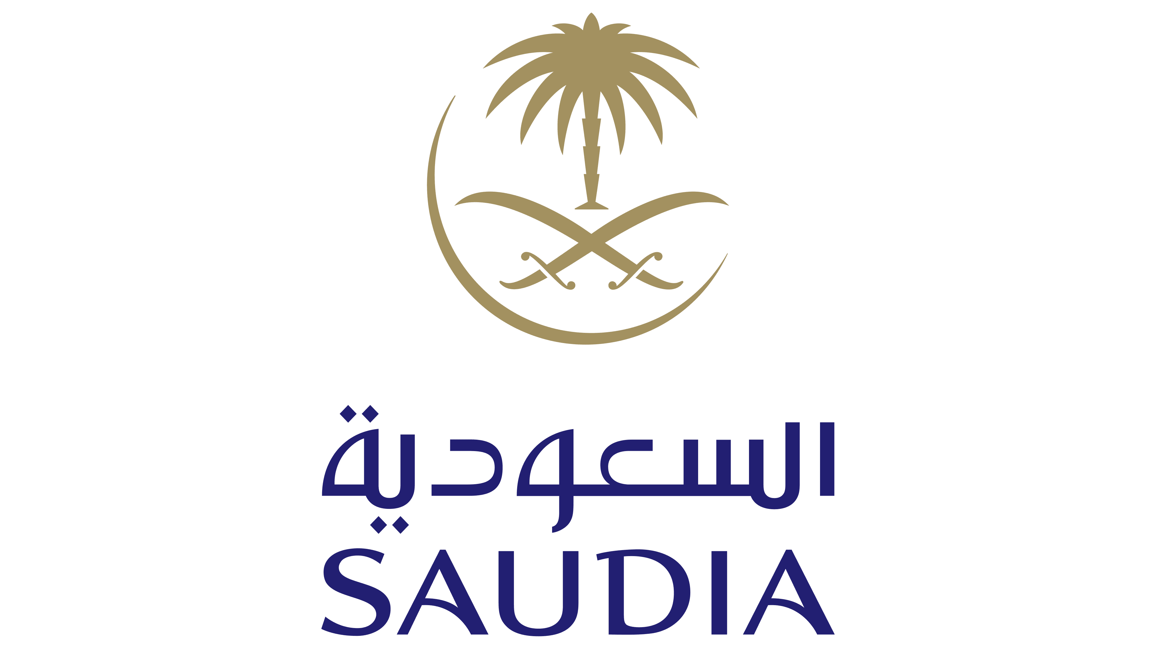 Saudi Arabia airlines logo.