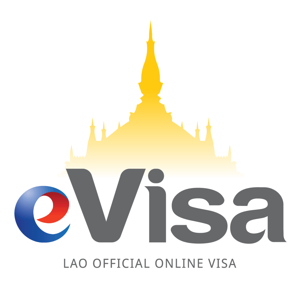 Laos e-visa logo.
