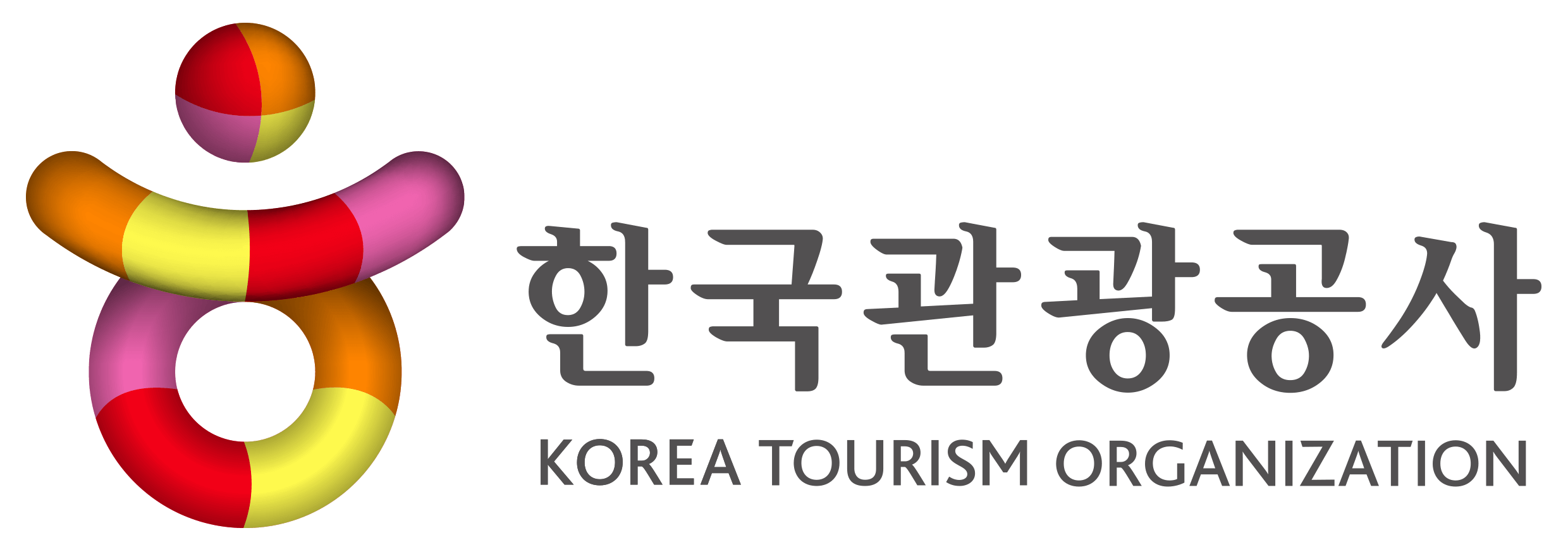 Korea Tourism Organization logo.