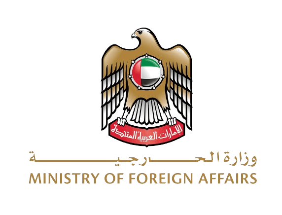 UAE Ministry of Foreign Affairs logo.
