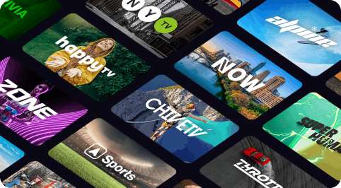 We have a diverse catalog of channels with short 30 minute loops that spark conversation and positivity