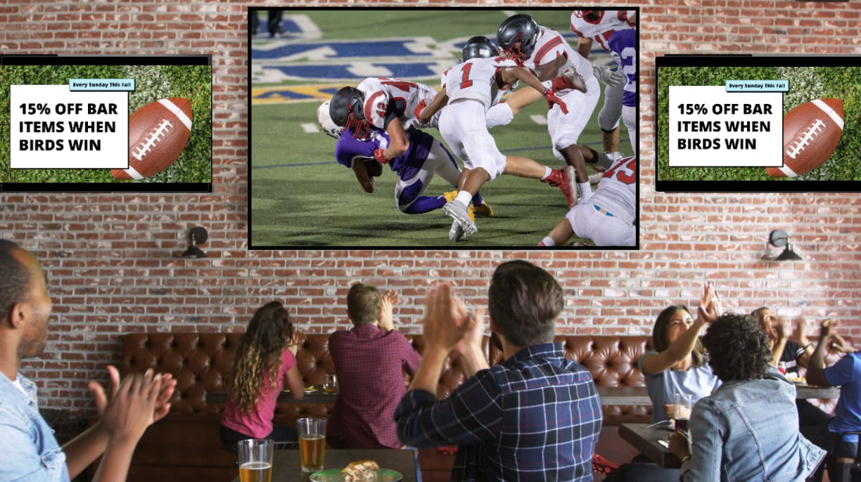 Sports Bars: Multiple TV Setup