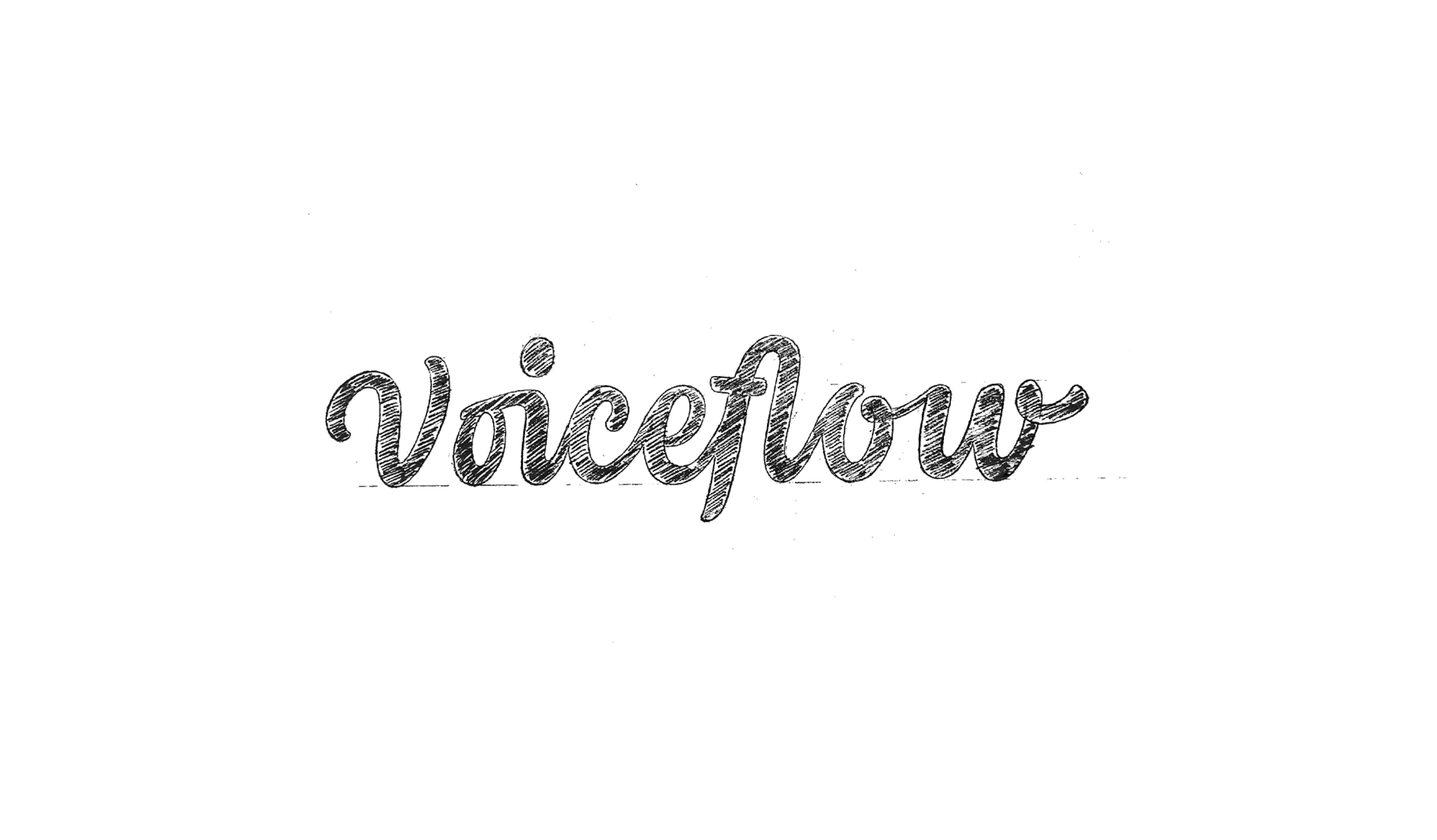 voiceflow sketch wordmark