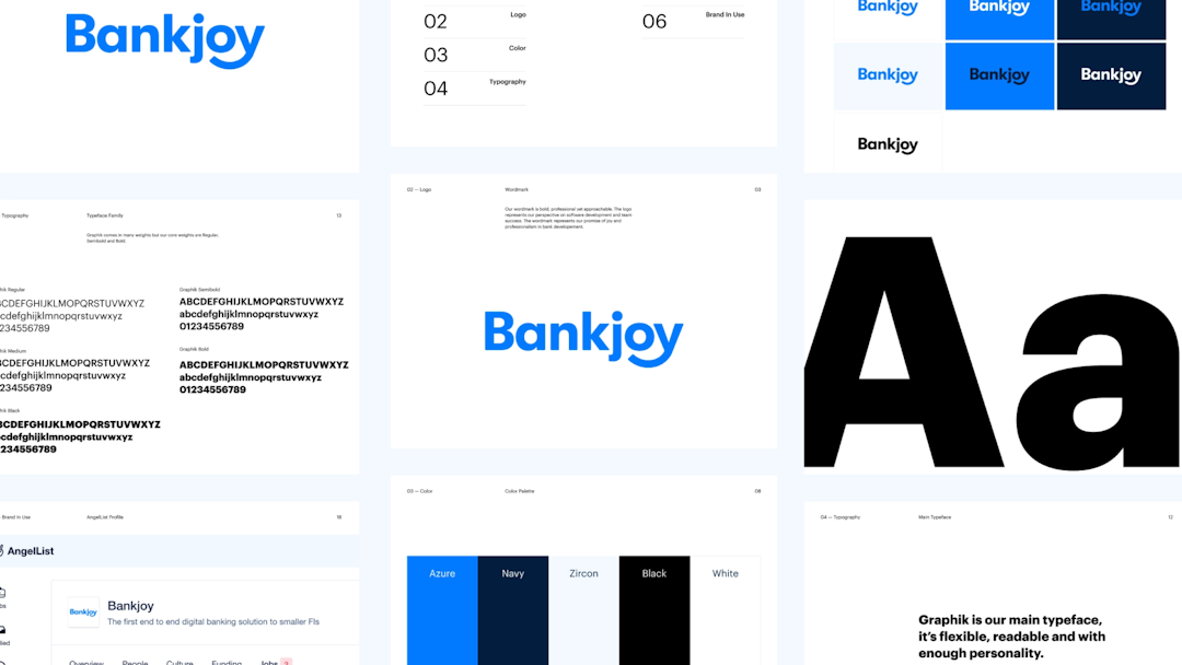 bankjoy brand guidelines