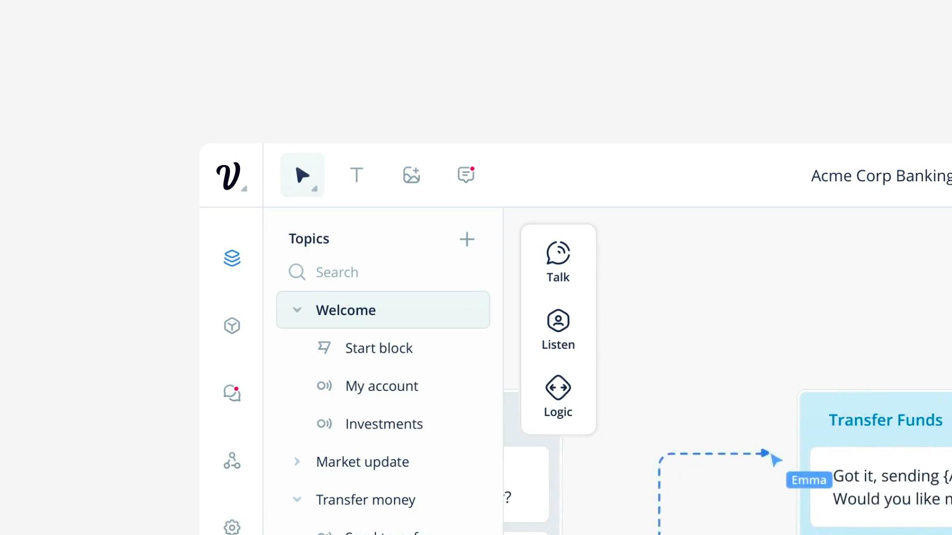 voiceflow ui
