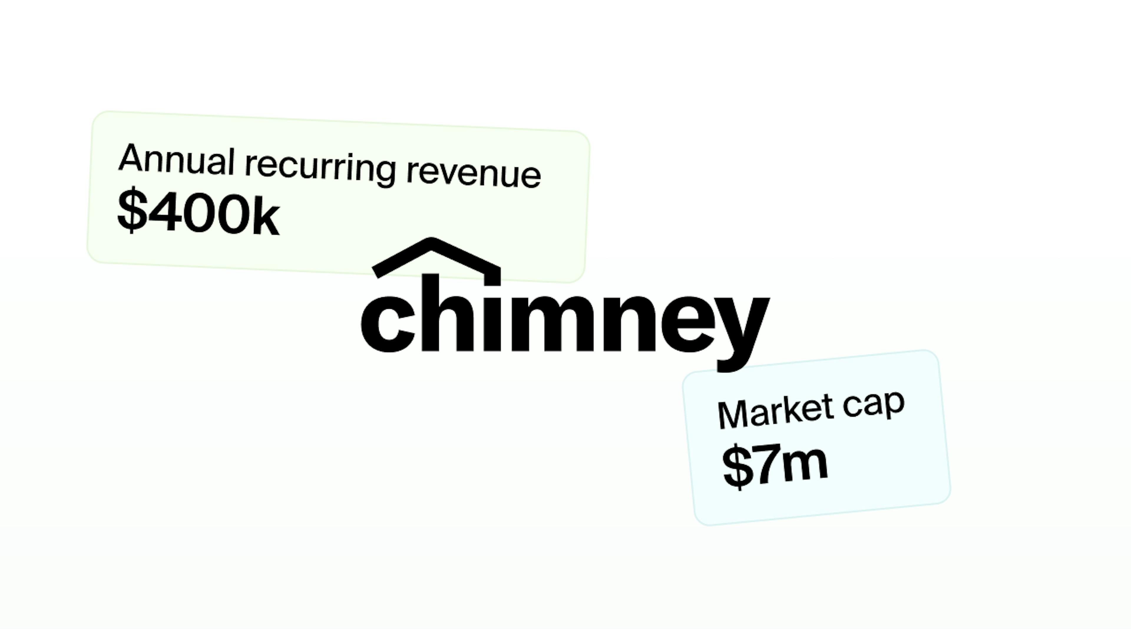 Chimney.io hits $400k ARR, hit $7m cap