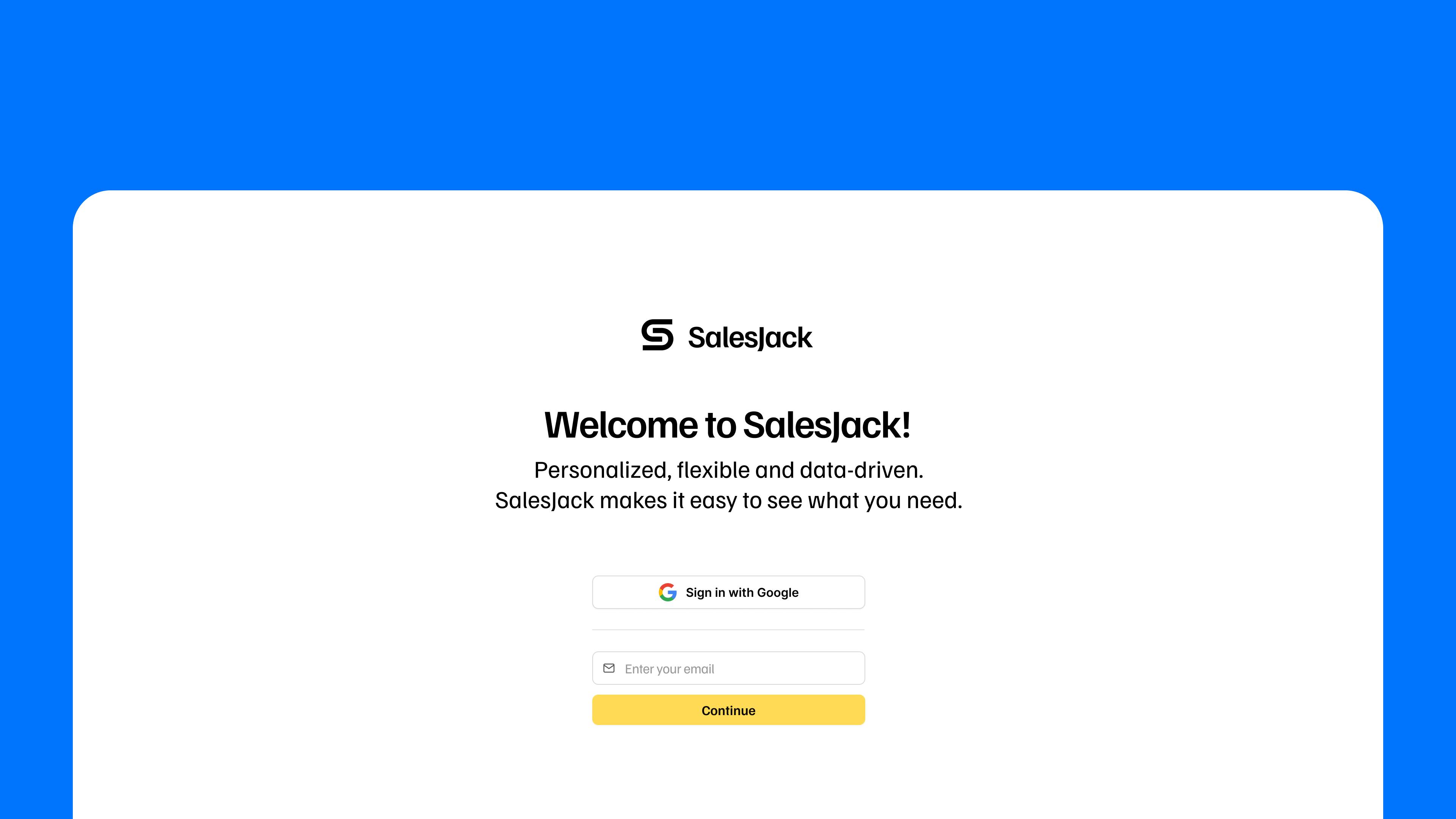 salesjack login